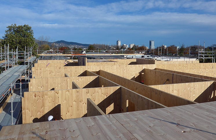 CLT takes timber structures to new heights