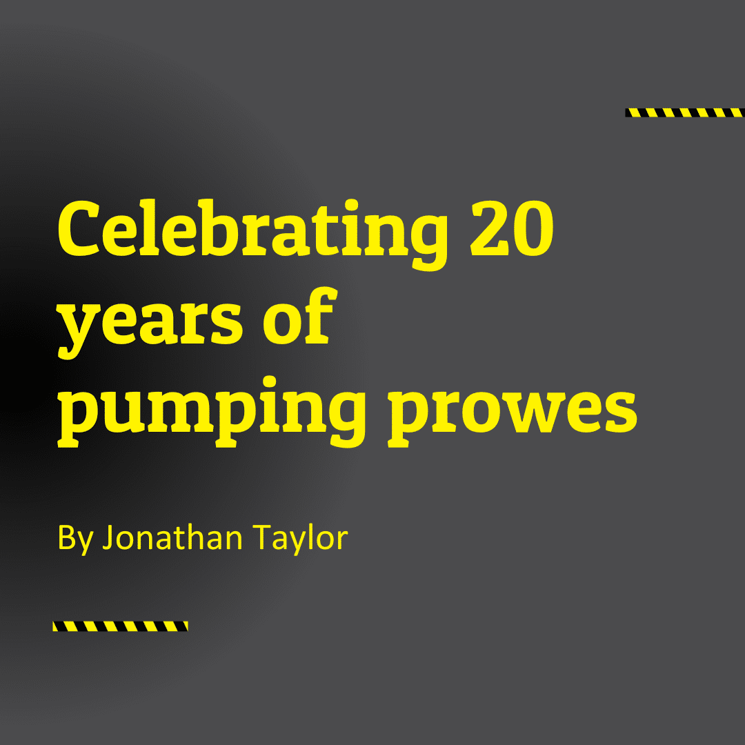 Celebrating 20 Years of pumping prowes