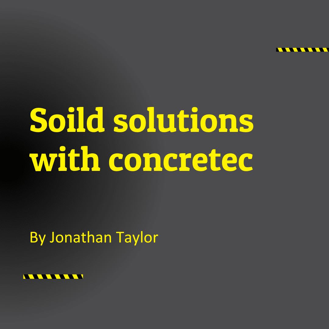 Solid solutions with Concretec